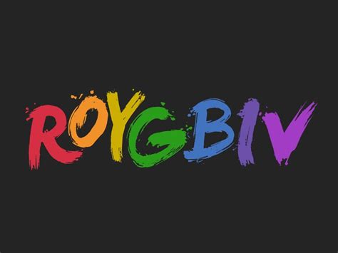 roygbiv roygbiv rainbow logo logo real