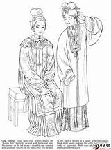 Coloriage Dynasty Chine sketch template