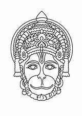 Hanuman Rama Paintingvalley Lord Shiva Hindu Dibujar Dios sketch template