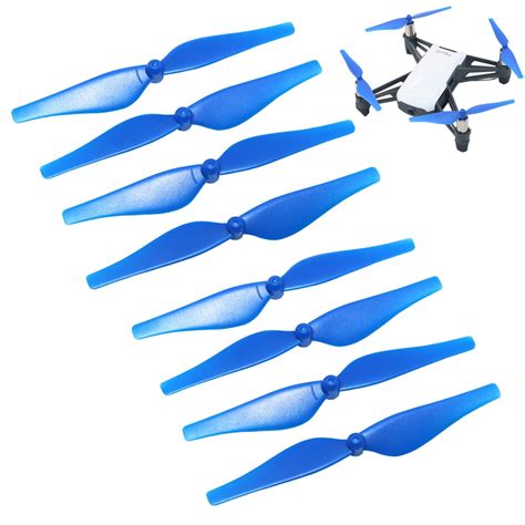 pcs colorful ryze tello propeller quick release propeller  dji tello mini drone ccw cw props