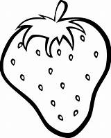 Coloring Pages Fruit Food Printable Color sketch template