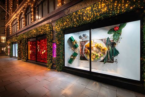 the best christmas window displays in london 2018