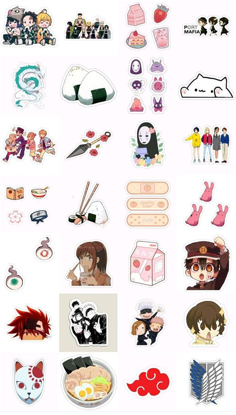anime stickers naturefoundationscom