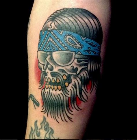 biker skull traditional tattoo tattoos body art tattoos traditional