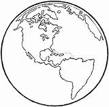 Simple Globe Drawing Earth Coloring Pages Getdrawings sketch template