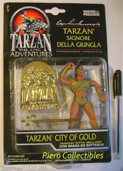 tarzan action figure city of gold jungle series