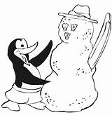 Coloring Penguin Printactivities Snowman Appear Printables Printed Navigation Print Only Kids When Will Do sketch template