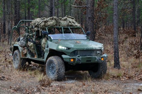 gm defense delivers  colorado zr based infantry squad vehicle