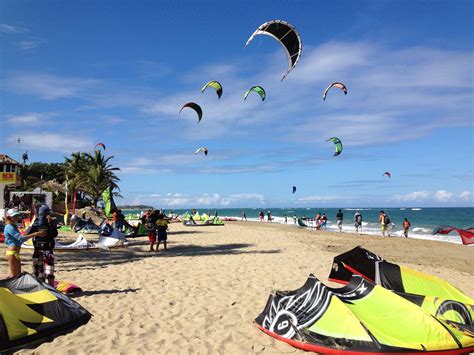 kite surfing  cabarete north coast   dominican republic luxury beach villa dominican