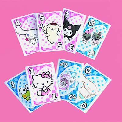 sanrio uno cards set  daz content  pinkplasticperfect
