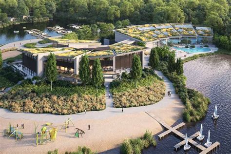 terhills resort center parcs nieuw luxe resort  belgie