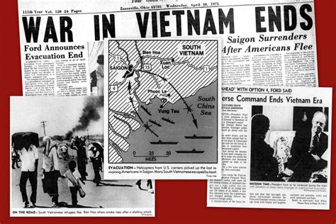 vietnam war ends saigon government surrenders  click americana