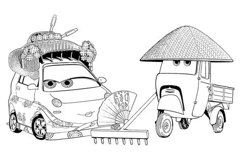 coloring pages cars