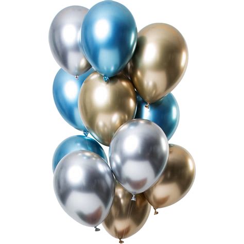 chrome ballonnen sapphire premium cm  stuks feestbazaarnl