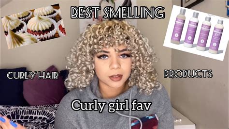 current favorite curly hair products that smell amazing