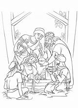 Kerst Presepe Colorare Josef Giuseppe Gesu Malvorlage Christelijke Ausmalen Bijbelse Polinesios Nativity Tijdmetkinderen Pianetabambini Ninos sketch template