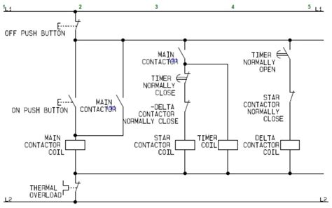 star delta starter control wiring diagram  zoya circuit