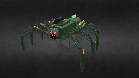 artstation spider drone