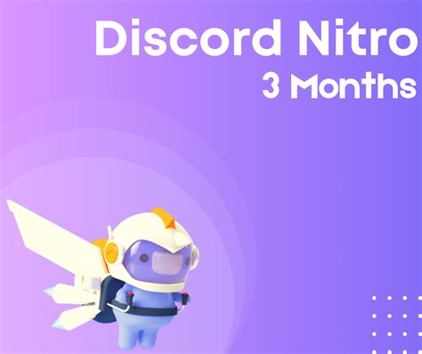 buy discord nitro  months  boosts paypal