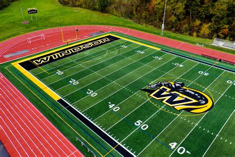 empire drone company captures photo  video   athletic complex