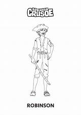 Robinson Crusoe Nwave Coloring Pages Divyajanani sketch template