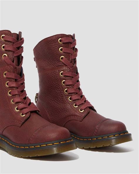 aimilita leather high boots dr martens france