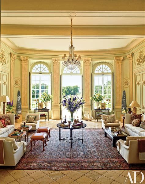 timothy corrigans palatial estate  frances loire valley design living room