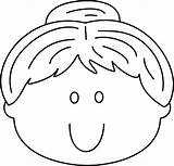 Face Coloring Happy Smiley Pages Colouring Faces Girl Printable Clipart Boy Drawing Kids Sheet Print Para Drawn Colorear Clip Smiling sketch template