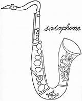 Saxophone Ehlert Lois Qisforquilter sketch template