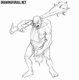 Monster Draw Fantasy Drawing Drawingforall Myths Stepan Ayvazyan Legends Tutorials Posted sketch template