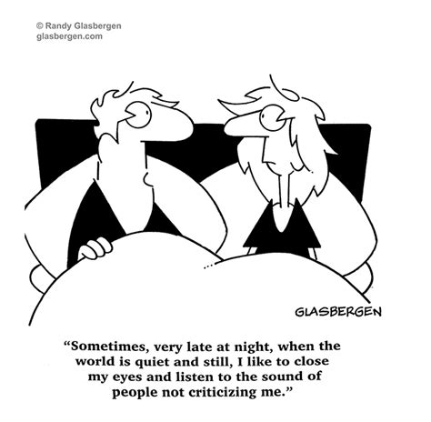 cartoons about criticism randy glasbergen glasbergen