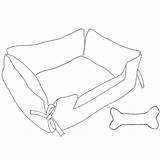 Dog Bed Drawing Paintingvalley sketch template