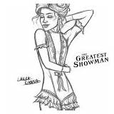 Showman Greatest Coloring Pages Anne Zendaya Fan Sketch Printable Lettie Wheeler Domínguez Christine Broadway Tagged Film Posted Movie sketch template
