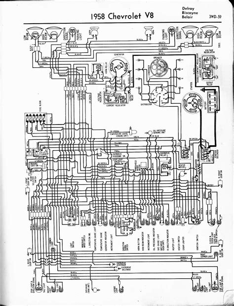61 Chevy Impala Electrical Wiring Diagram Manual 1961 Car