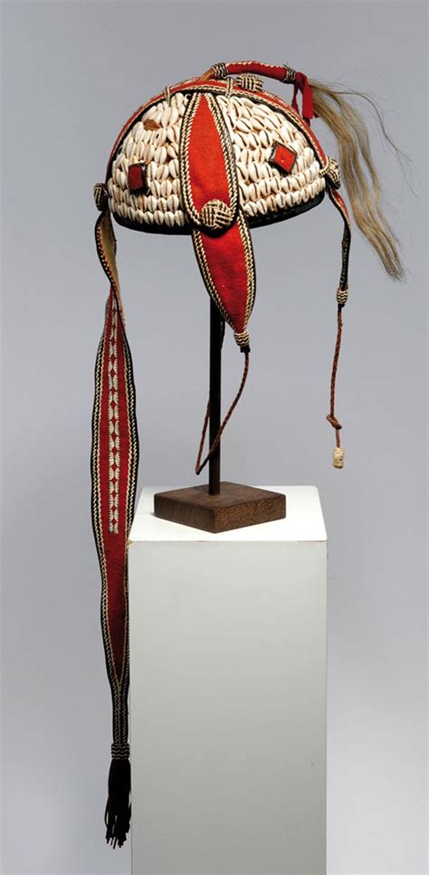 africa raffia helmet from the kasena people of burkina