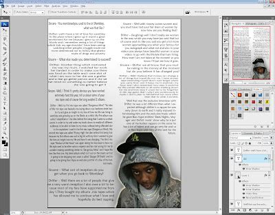 media coursework print screen   page  double page spread