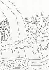 Coloring Pages Amazon Rainforest Forest Treasures Wild sketch template