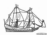 Coloring Ship Colouring sketch template