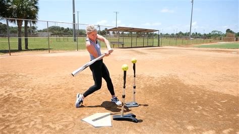 The Two Tee Softball Hitting Drill With Megan Rembielak Tanner Tees Blog