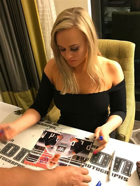 penelope ford signed 8x10 photo bas beckett coa aew wrestler picture