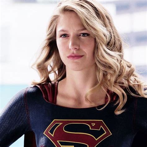 Melissa Looking Beautiful As Kara From Supergirl She Always Looks