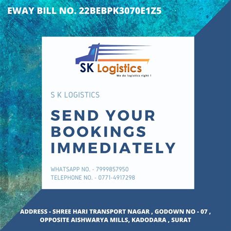 S K Logistics And Company Transportation Service Raipur Facebook