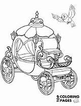 Princesses Carriage Topcoloringpages sketch template