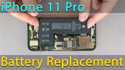 iphone  pro battery replacement youtube