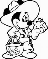 Halloween Disney Coloring Pages Kids sketch template