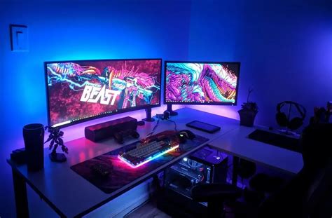 gaming desks   pc setup  gamer guide