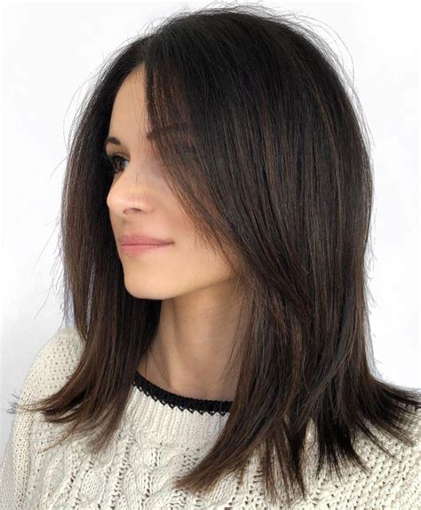 16 the most popular haircuts with shoulder length hair