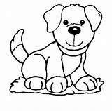 Dog Coloring Pages Preschool Kids sketch template