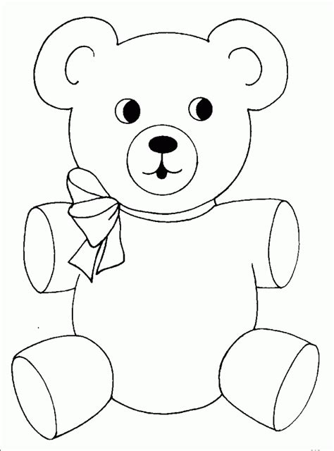 bear coloring pages preschool  kindergarten