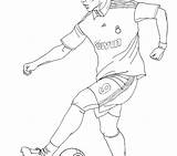 Soccer Coloring Girl Pages Colorings Football Getcolorings Players Color Getdrawings Player sketch template